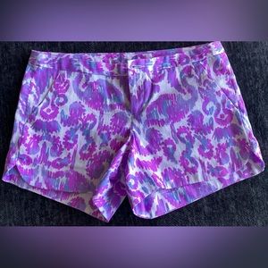 Lilly Pulitzer Women’s Colorful Summer trendy Shorts EUC size 00